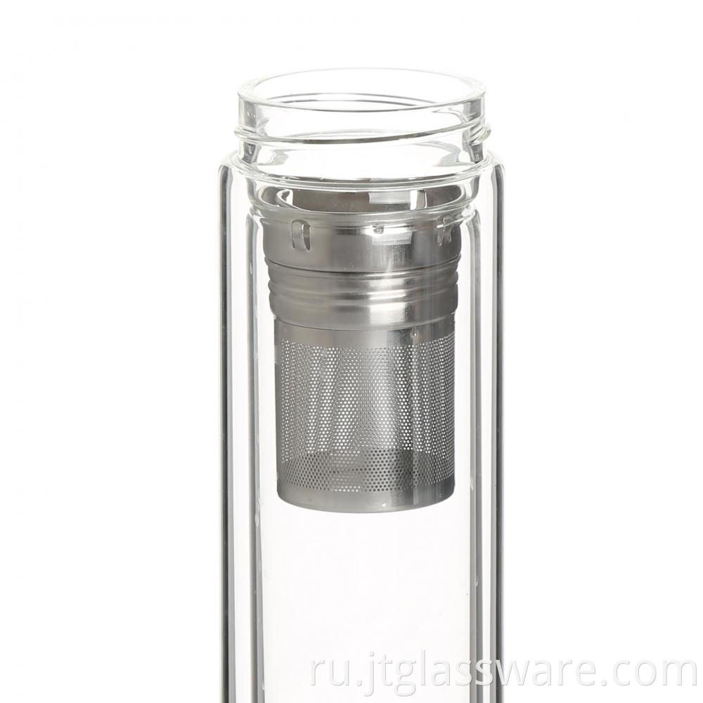 glass bottle tea tumbler